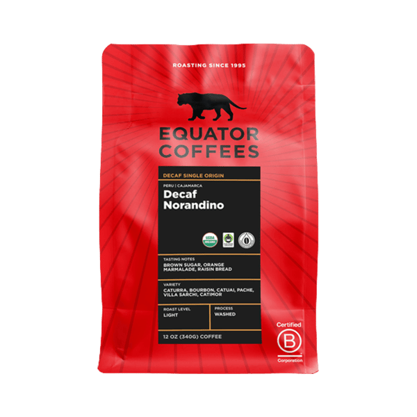 Decaf Peru Norandino Fair Trade Organic