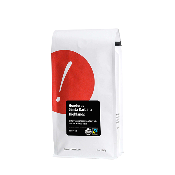 Honduras Santa Barbara Highlands Dark Org FT