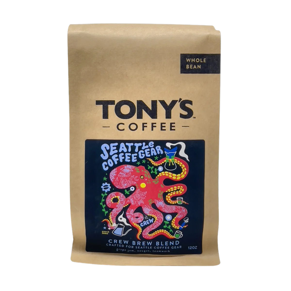 Tonys Coffee Crew Brew 12oz Whole Bean