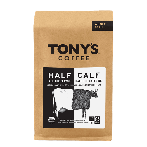 Half Calf 12oz Whole Bean
