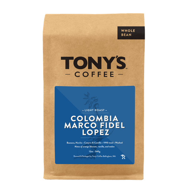 Colombia Marco Fidel Lopez 12oz Whole Bean
